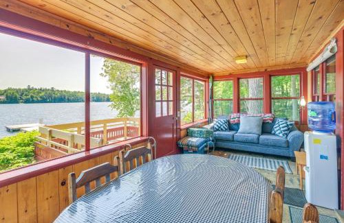 Dedham Haus | Dock, Beach, Views Rustic Green Lake Cottage
