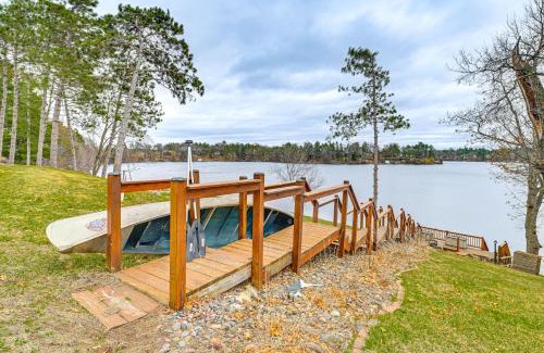 Lake Wissota Wohnung | Dock, Deck and View Lakefront Chippewa Falls Studio