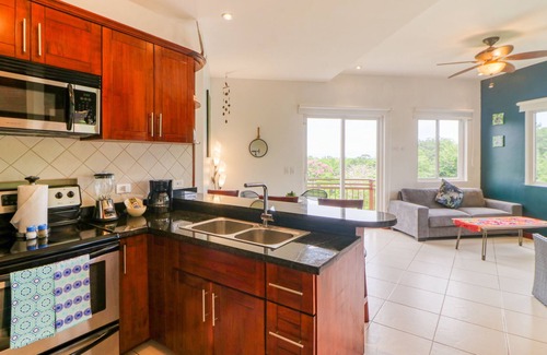 Herradura Eigentumswohnung | Dog-friendly condo with balcony, AC, WiFi, & pool - near downtown Jaco & beach