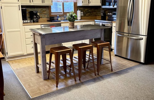 West Bridgton Haus | Dog friendly getaway w/ hot tub, sauna and skiing!