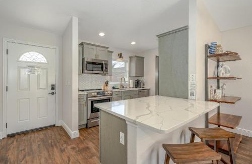 New Smyrna Beach Haus | Dog Friendly Home wPrivate Fenced Yard, Garage & Fire Pit STEPS to the Beach!