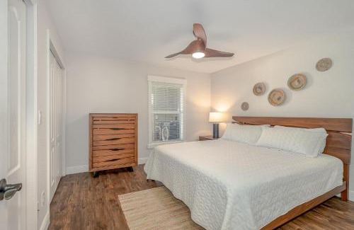 New Smyrna Beach Haus | Dog Friendly Home wPrivate Fenced Yard, Garage & Fire Pit STEPS to the Beach!