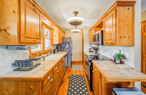 Big Canoe Haus | Dog-friendly retreat with hot tub, wood fireplace, pool table, & enclosed yard