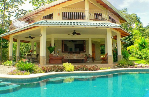 Dominical Haus | Verpassen Sie nicht direkt am Meer gelegene exklusive Villa Wow ... Was für eine Aussicht!