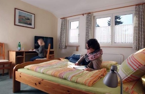 Bad Zwesten Hütte | Doppelzimmer - Restaurant-pension Bürgerhof