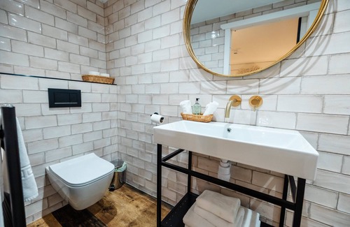 Clitheroe Haus | Doppelzimmer-Charakteristisch-Ensuite Dusche-No view