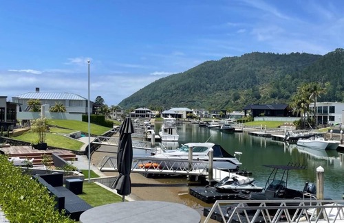 Pauanui Haus | Double Waterfront Pauanui Waterways Home With Stunning Views And Private Jetty