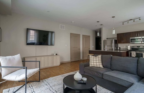 Downtown Columbus Wohnung | Downtown Luxury Apartment on the Columbus Commons