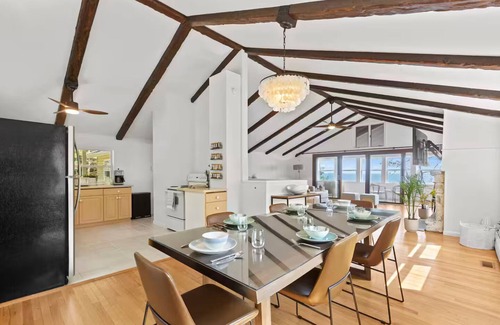 Chesapeake Ranch Estates-Drum Point Haus | Driftwood Haven, Chesapeake Bay views throughout