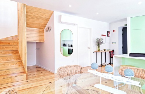 Covilha Wohnung | Duplex com Jacuzzi, Terraço, & Bbq. Vista Serra