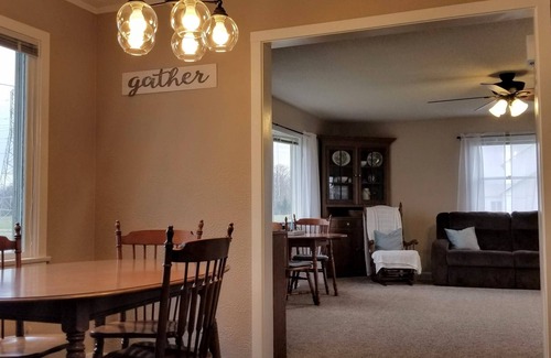 Bluffton Haus | Easy access to I75 to Lima or Findlay, country home 5min from charming Bluffton