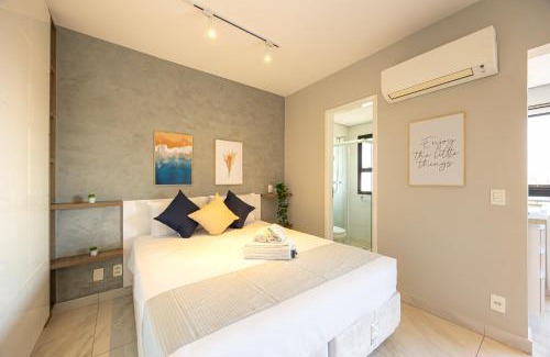 Campo Belo Wohnung | Easy Star - Studio com vista livre Campo Belo - IQ01I