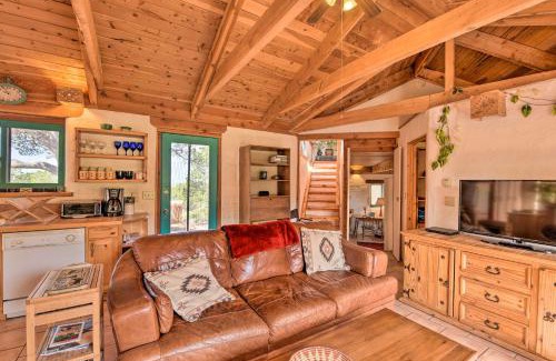 Baca Grande Haus | Eclectic Adobe Crestone Cottage with Patio and Yard!