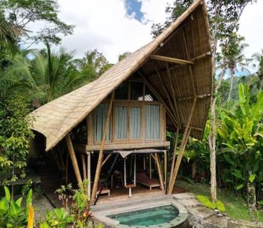Selat Villa | Eco Bamboo Island Bali - Bamboo House #1