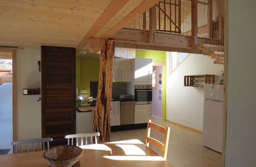 La Chapelle-sur-Furieuse Wohnung | Eco gite 4 * 'Auf dem Chemin des Vignes ...' 2 Schritte von Salins les Bains