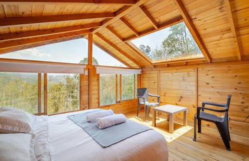 Choachi Villa | Ecocabañas B&B - Cabaña de lujo con jacuzzi privado cerca a termales