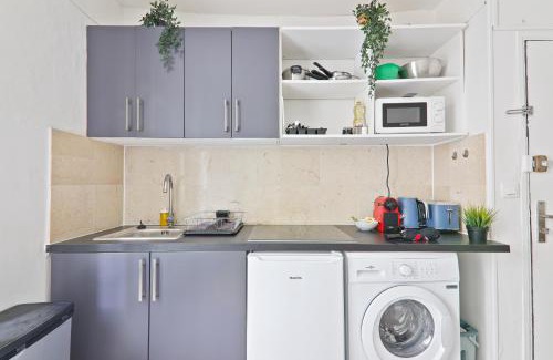 Quartier de Javel Wohnung | Eiffel Tower - Heart of Paris-1BR-4P with NetFlix