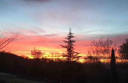 Candeleda Haus | El Blanco Romántica cabaña de madera