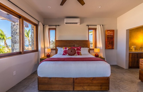 El Cardonal Resort | Private Villen auf einem privaten Strand umrandet von türkis Wasser