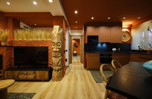 Gijon-Este Wohnung | El Samburu - Apartamento boutique tribu africana - Grupo Querbes