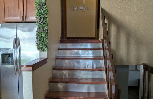 Loves Park Haus | Elegant, charming, serene, & delightful home with huge fenced yard close to I90!