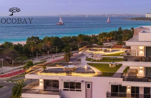 Oranjestad-West Wohnung | Elegant Condo Steps from Eagle Beach at O Condo 3 by Bocobay