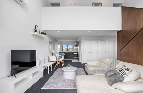 Hobsonville Wohnung | Elegant minimalistic 3 BR apartment in stunning Hobsonville Point