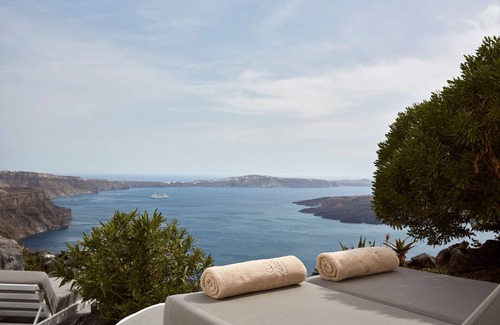 Firostefani Villa | Elegant Santorini Villa | Private Plunge Pool | Eden Villas Two Bedroom Villa | Caldera Views