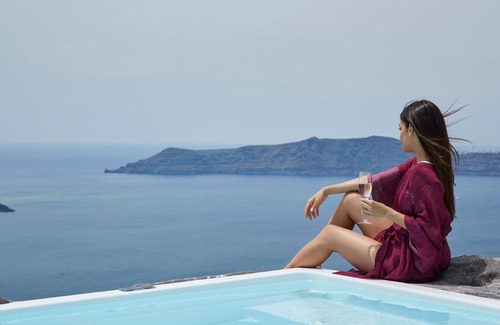 Firostefani Villa | Elegant Santorini Villa | Private Plunge Pool | Eden Villas Two Bedroom Villa | Caldera Views