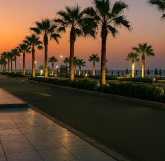 Az-Zohur Skihütte | Elegant Sea View Chalet with Private Balcony