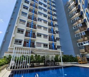 Mandaue Wohnung | Elegant Studio with balcony unit 625 - 6th floor - near Ateneo De Cebu - High speed internet - Northwoods Place
