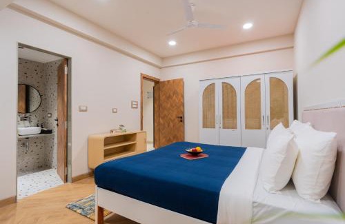 Saipem Wohnung | ELIVAAS 1 BHK with Rooftop Pool - Kamerios Verano