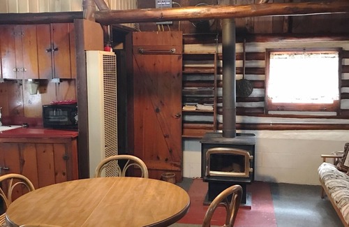 Grawn Kabine | Ellis Lake Resort - Birkenblockhaus-Interlochen / Traverse City