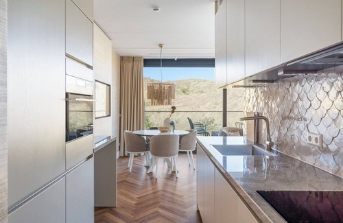 Sint Maartenszee Wohnung | Luxus und Atmosphäre mit Balkon und Blick auf die Dünen