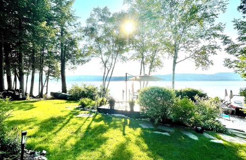 Embden Haus | Genießen Sie einen Maine See PRIVATE Waterfront Rustikalen Luxus