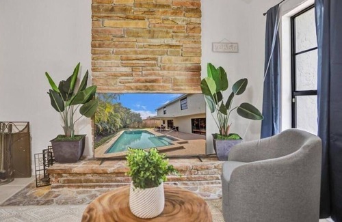 Delray Beach Haus | Escape to Your Own Private Oasis: 2story- Luxury 3/2-Bedroom House with Pool...