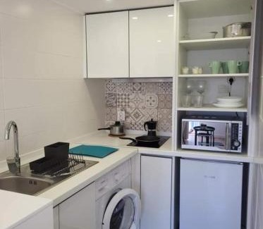Covilha Wohnung | Estúdio mobilado com cozinha na Covilhã