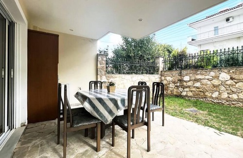 Paiania Wohnung | eva's villas 2室温馨庭院拥有私家停车位