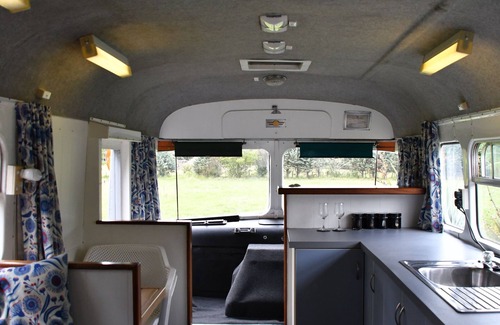 Northland Haus | Evi the school bus at Oromahoe Downs Farm