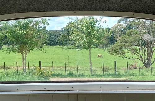 Northland Haus | Evi the school bus at Oromahoe Downs Farm