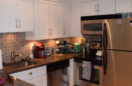 Port Clinton Eigentumswohnung | Außergewöhnliche 2BR Condo mit All Waterfront Views-Spaziergang in die Stadt, Jet Express Fähre!