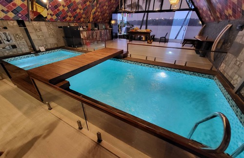 Saligrama Hütte | Experience Serenity at a Riverfront Cottage with Private Pool