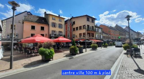 Hericourt Wohnung | F3 rez-de-chaussée Centre ville au calme avec Balcon Garage et Netflix