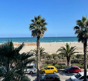 La Cote Radieuse Wohnung | Face à la Mer-Canet Plage Sud-F3+Parking