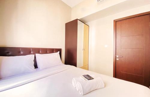 Hegarmanah Wohnung | Fancy and Nice 2BR Apartment at Skyland City Jatinangor By Travelio