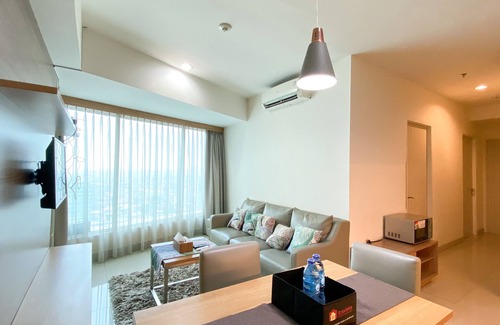 Bekasi Barat Wohnung | Fancy And Nice 3Br At Grand Kamala Lagoon Apartment
