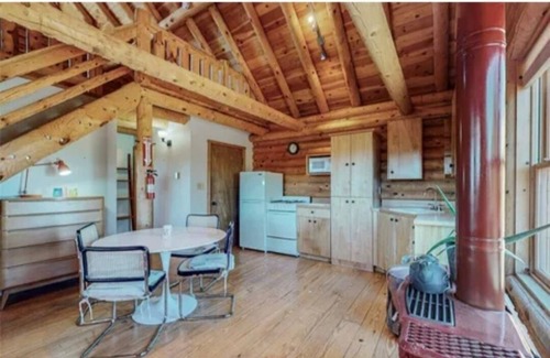 Las Campanas Hütte | Fantastic Cozy Modern Log Cabin