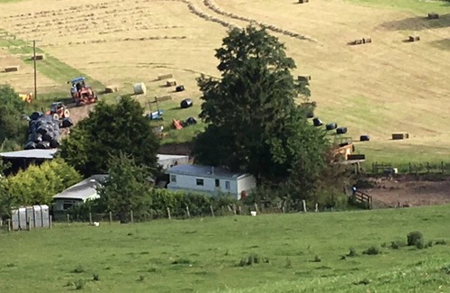 Builth Wells Haus | Bauernhof im Mobilheim für 4 Personen in herrlicher walisischer Landschaft