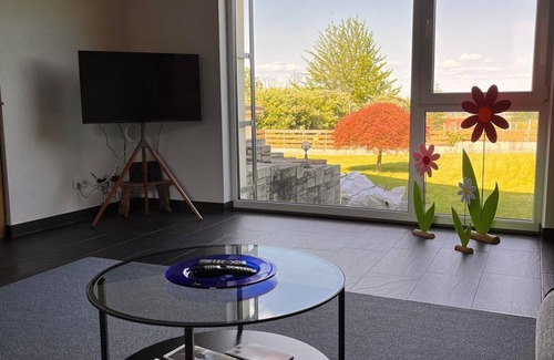 Neustadt-Hambach Haus | Ferienhaus Weitblick - Appartement/Fewo, gartenseitig