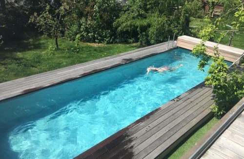 Horchheim Wohnung | Ferienwohnung Rheinblick, Sport-Pool